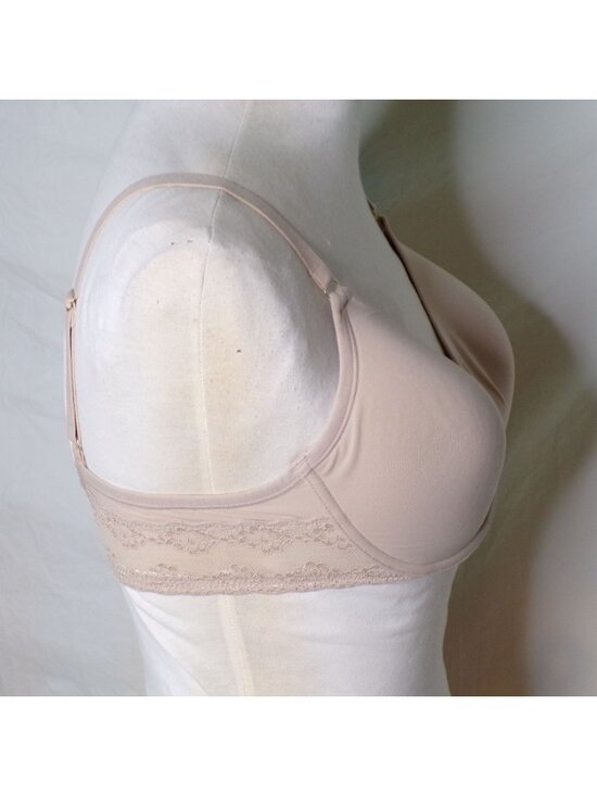 🆕NATORI Bliss Full Underwire T-Shirt Bra 36C Nude Beige #721154 - Picture 7 of 9